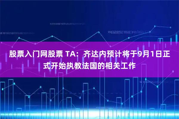 股票入门网股票 TA：齐达内预计将于9月1日正式开始执教法国的相关工作